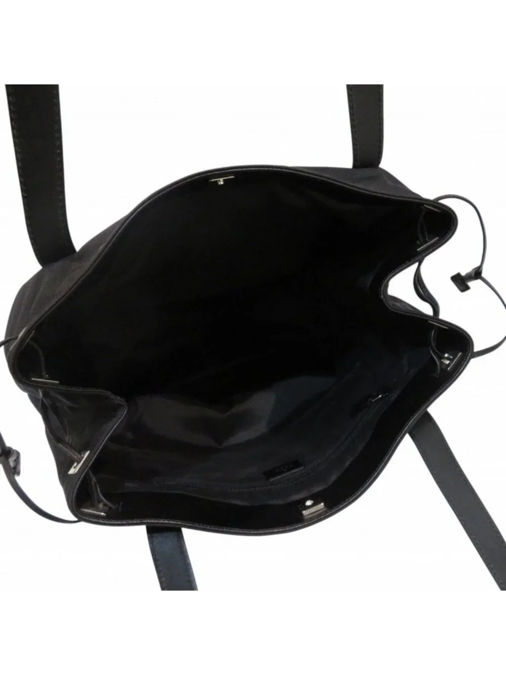 Gucci Tote Bag Nylon Black